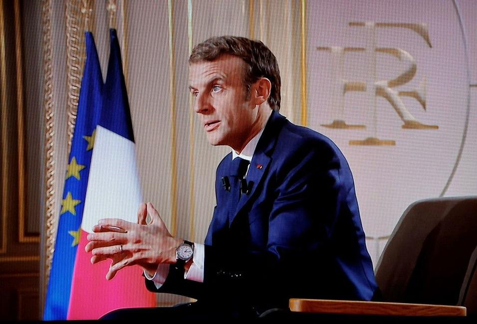 Emmanuel Macron Où va la France ?  AFP