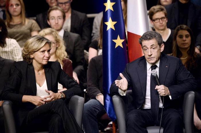 Valérie Pécresse Nicolas Sarkozy AFP