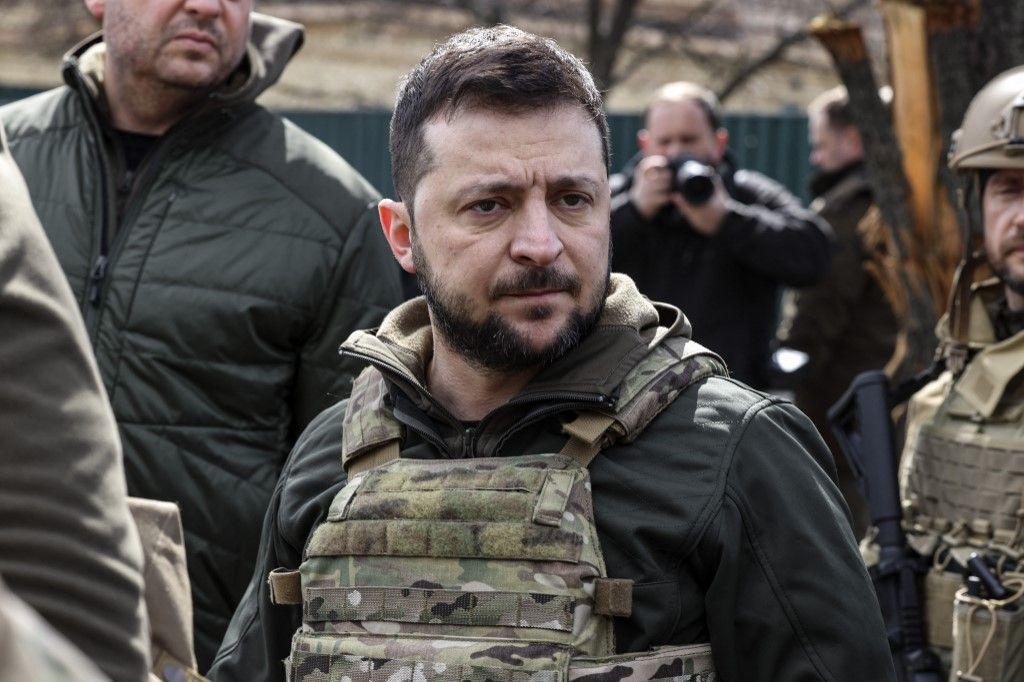 Volodymyr Zelensky AFP
