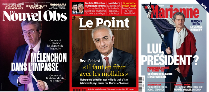 A la Une de vos hebdos cette semaine