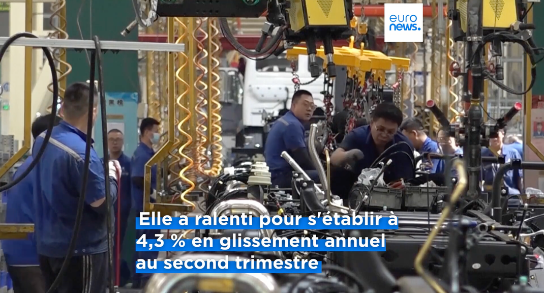 Capture d’écran Euronews