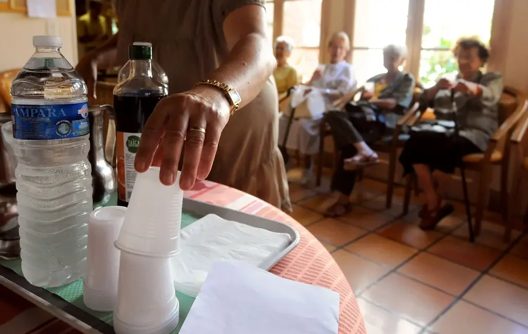 Des femmes dans un Ehpad, image d'illustration.