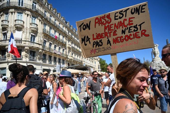 manifestation pass sanitaire AFP