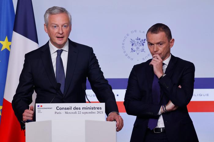 Bruno Le Maire Olivier Dussopt AFP