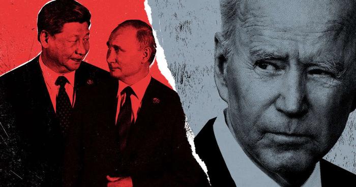 Xi Jinping Vladimir Poutine AFP