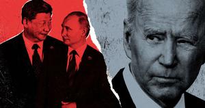 Xi Jinping Vladimir Poutine AFP