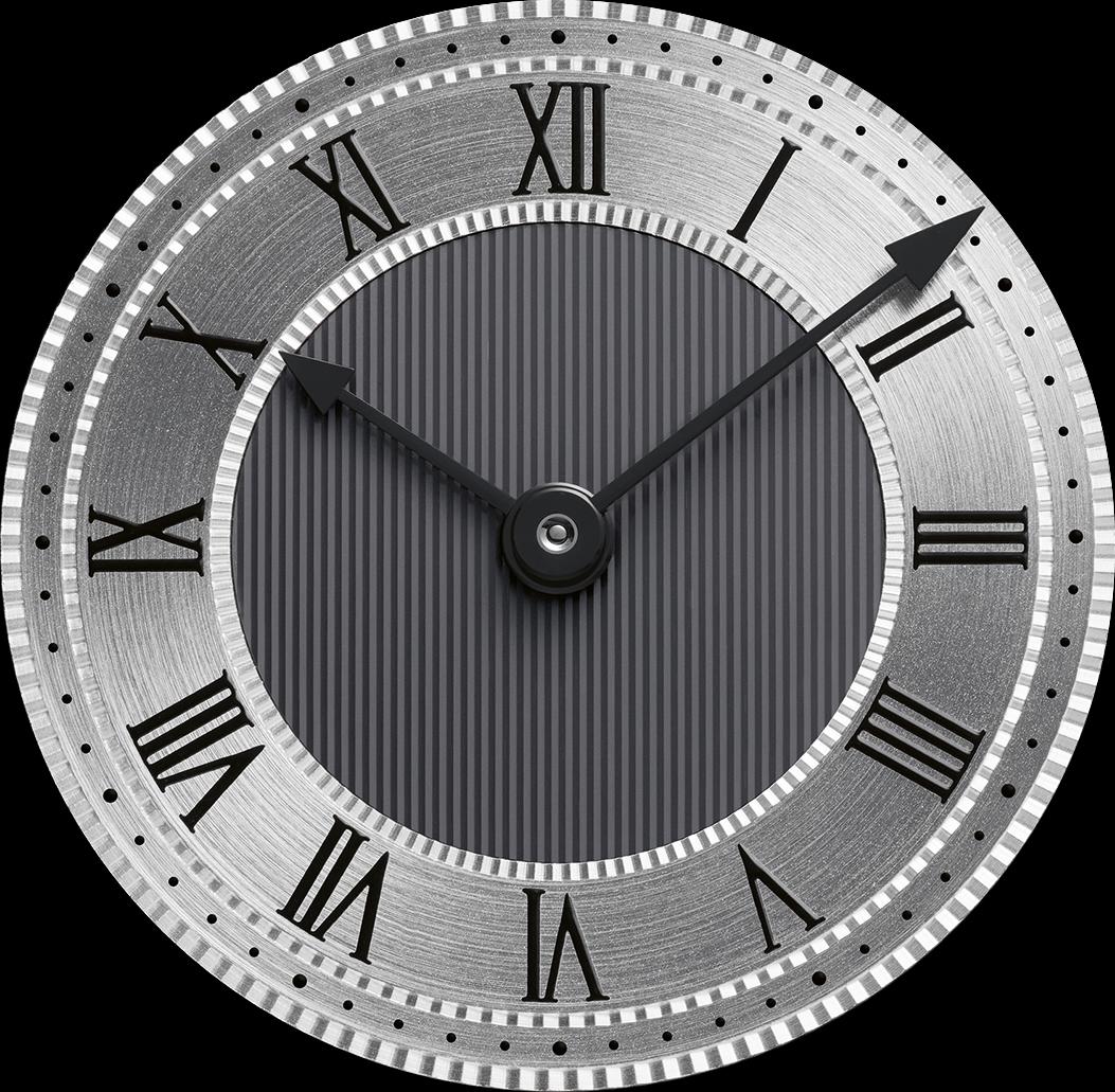 Des finitions de très haute horlogerie traditionnelle (Daniel Roth)…