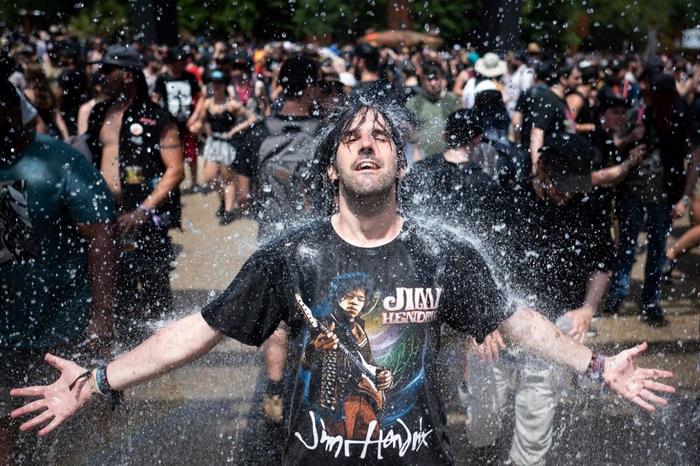Hellfest canicule AFP