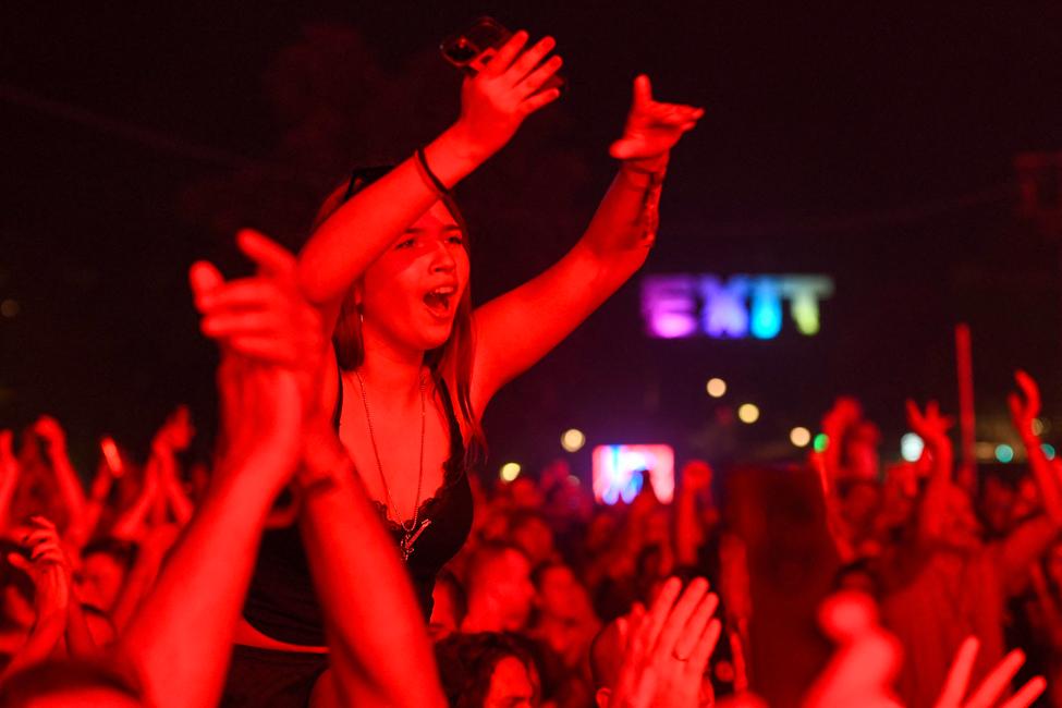 Des festivaliers. (Image d'illustration)