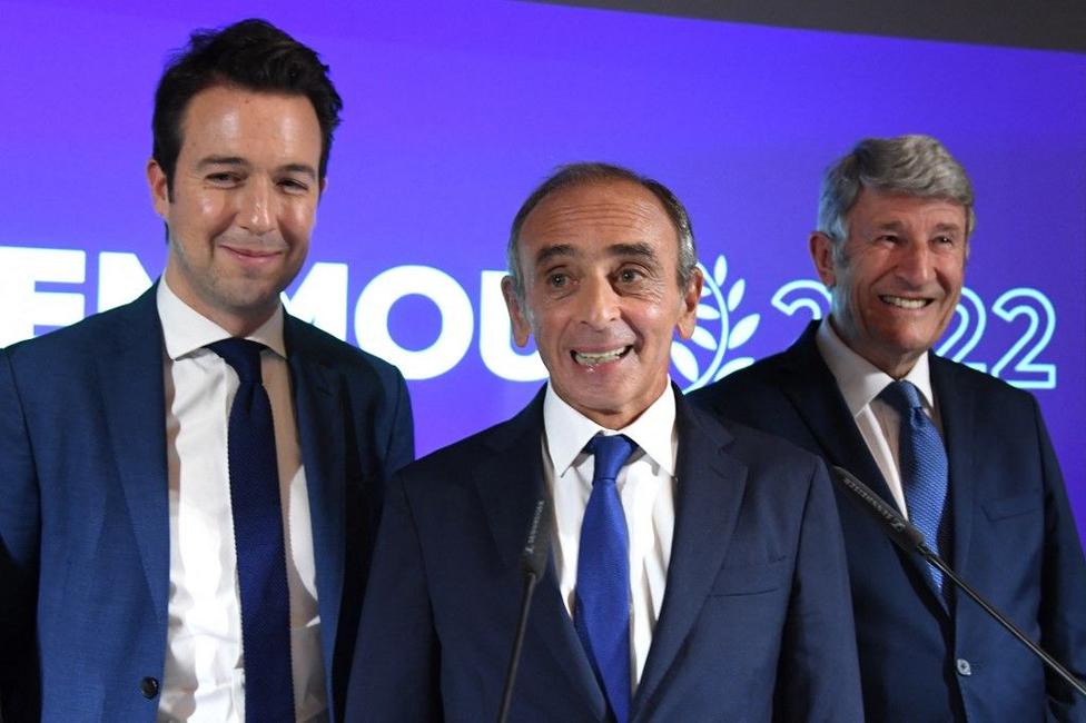 Eric Zemmour Guillaume Peltier AFP