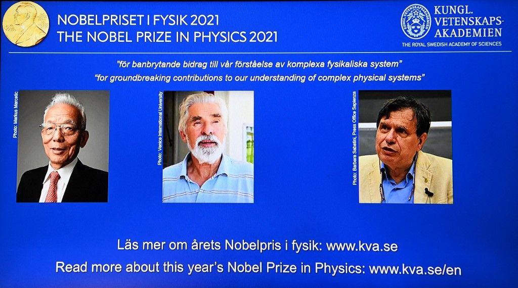 prix Nobel physique 2021 AFP