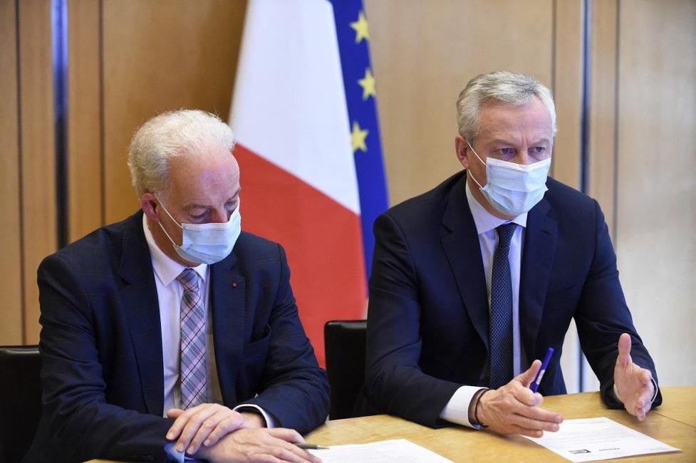 Bruno Le Maire Alain Griset AFP