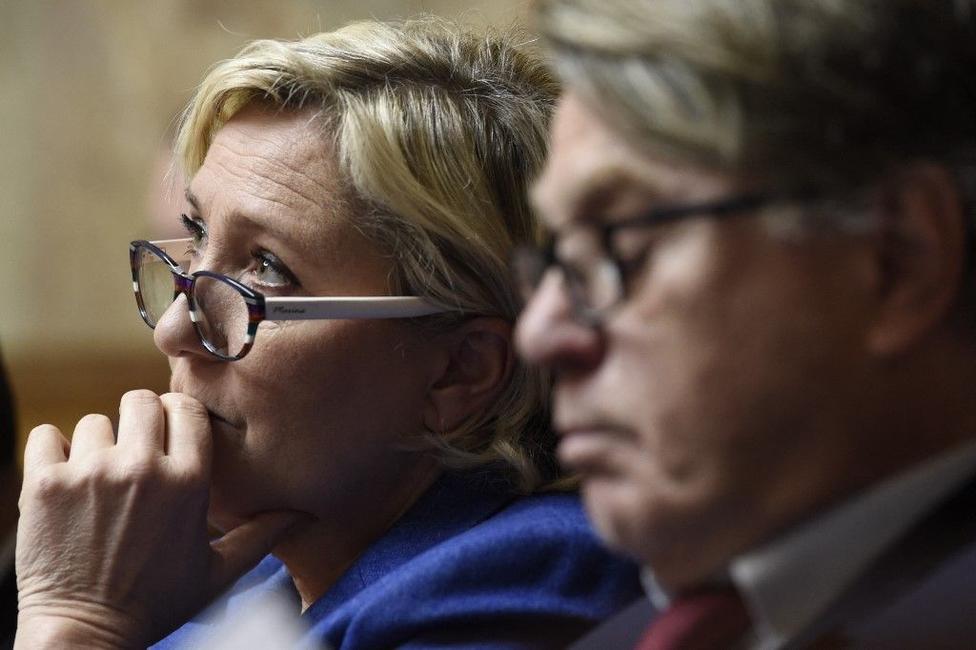 Marine Le Pen Gilbert Collard AFP