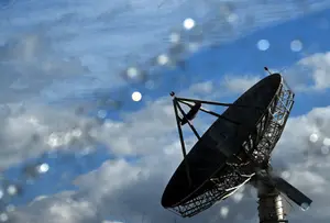 Une antenne parabolique du Centre spatial de Fucino "Piero Fanti", en Italie (image d'illustration).