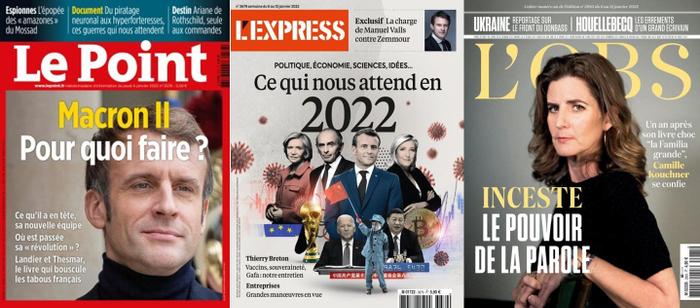 revue de presse des hebdos 6 janvier