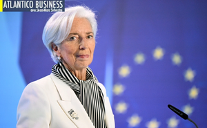 Christine Lagarde, s'exprime lors d'une conférence de presse à l'issue de la réunion du conseil des gouverneurs de la BCE à Francfort-sur-le-Main, le 25 janvier 2024.