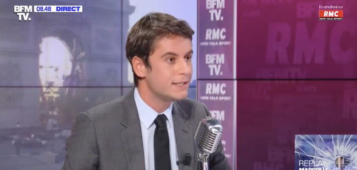 Gabriel Attal passe sanitaire AFP